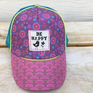 Natural Life Be Happy Trucker Hat
